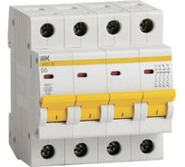 Автоматический выключатель IEK ВА47-29 4Р 5А 4,5кА х-ка D ИЭК MVA20-4-005-D
