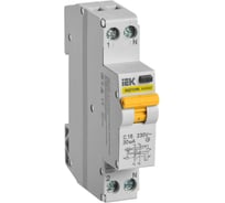 Автоматический выключатель дифференциального тока IEK АВДТ32ML тип A С16 30мА KARAT MVD12-1-016-C-030-A