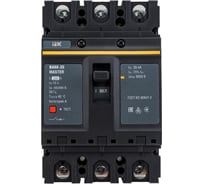 Автоматический выключатель IEK ВА88-35 3Р 250А 35кА MASTER SVA30-3-0250-02