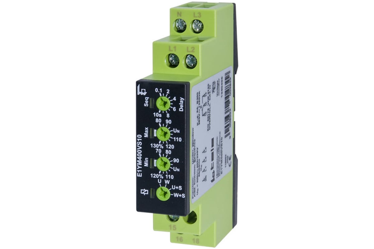 Реле контроля фаз TELE E1YM400VS10 1340405 - выгодная цена, отзывы ...