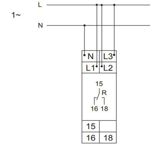 Реле контроля фаз TELE E1YM400VS10 1340405