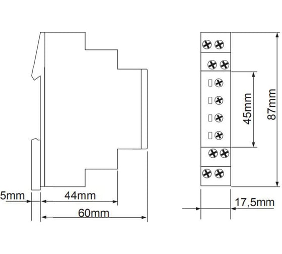 Реле контроля фаз TELE E1YM400VS10 1340405