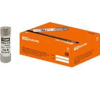 Плавкая вставка ПВЦ-С3 14x51 TDM ELECTRIC 16А AQ0729-0016