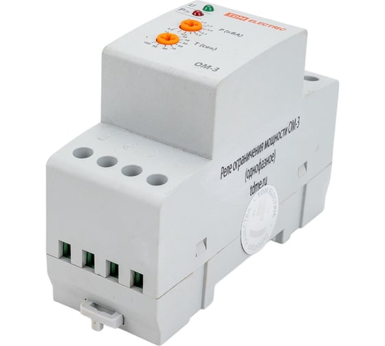 Ограничитель TDM ELECTRIC ОМ-3 0,5/5-01 1ф, 0,5-5кВА SQ1505-0001