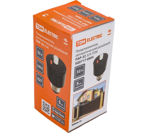 Предохранитель ПАР-32 32А TDM ELECTRIC SQ0717-0004