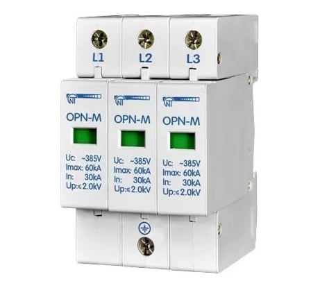 Ограничитель импульсных перенапряжений НовАтек-Электро OPN-M (3S) 20kA 567893-20