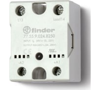 Твердотельное реле Finder, выход 50а48…600в ас; питание 24в Dc; функц "включ.при пересечении нуля", 775590248650PAS