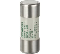 Цилиндрическая плавкая вставка Siemens АМ 22x58ММ 500В 100А 3NW82301