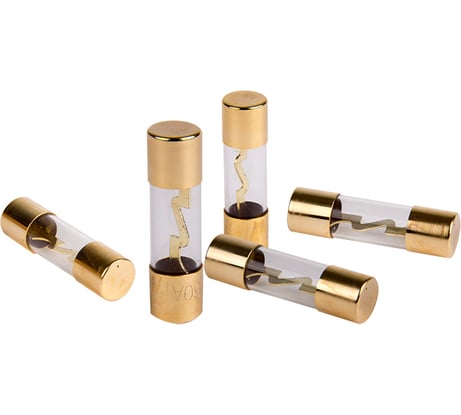 Набор цилиндрических предохранителей REXANT типа AGU 40А 5шт 80-7132