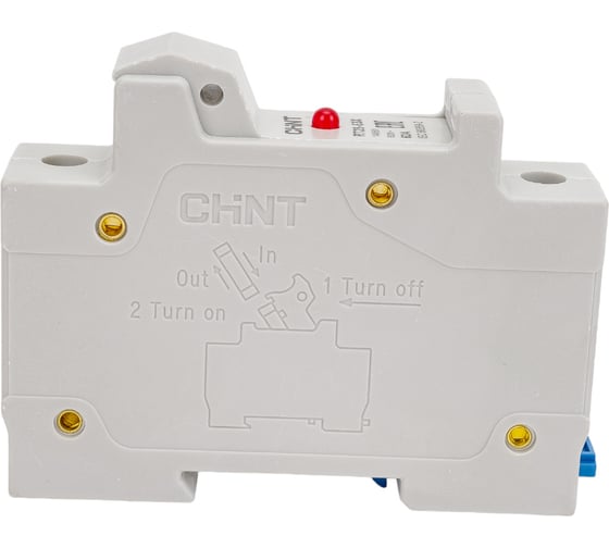 Держатель плавких вставок с индикацией CHINT RT28-63x14x51 1П 520439