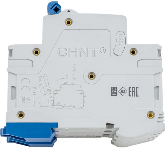 Автоматический модульный выключатель CHINT 3п D 16А 6кА NB1-63 (R) 179714