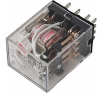 Промежуточное реле CHINT JZX-22F(D) 4 конт. с инд. LED 3А 220В AC 285380