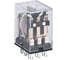 Промежуточное реле CHINT JZX-22F(D) 3 конт. с инд. LED 5А 24В AC 285356 1