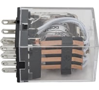 Промежуточное реле с кнопкой тестирования CHINT NJDC-17(D)/3ZS 3 конт. с инд. LED 5А AC 220В 651067