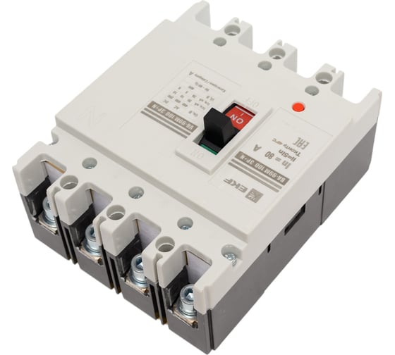 Автоматический выключатель EKF ВА-99М 100/80А 4P 5In 35кА PROxima mccb99-4P5In100-80m