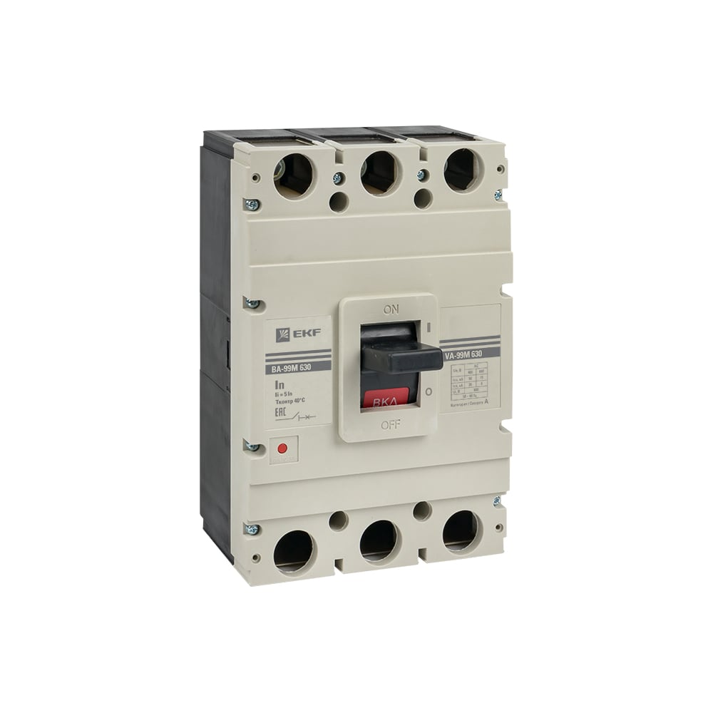 Автоматический выключатель EKF ВА-99М 630/500А 4P 5In 50кА PROxima ...