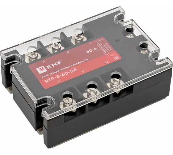 Твердотельное трехфазное реле EKF RTP-60-DA PROxima rtp-3-60-da