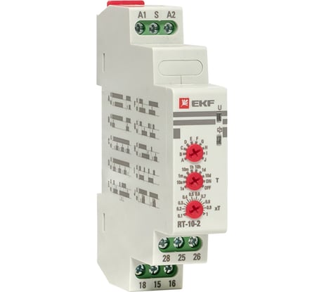 Реле времени EKF (10 устанавл. функц.) PROxima rt-10-2