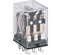 Промежуточное реле CHINT JZX-22F(D) 3 конт. с инд. LED 5А 12В DC 285364