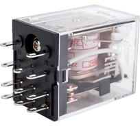 Промежуточное реле CHINT JZX-22F(D) 3 конт. с инд. LED 5А 220В AC 285361