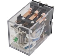 Промежуточное реле CHINT JZX-22F(D) 3 конт. с инд. LED 5А 24В DC 285366