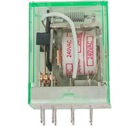 Промежуточное реле CHINT NJX-13FW/2ZS/ 2 конт. с инд. LED 5A 240В АС 286143