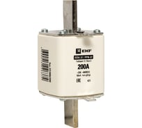 Плавкая вставка EKF ППН-37 400/200А габарит 2 fus-37/400/200