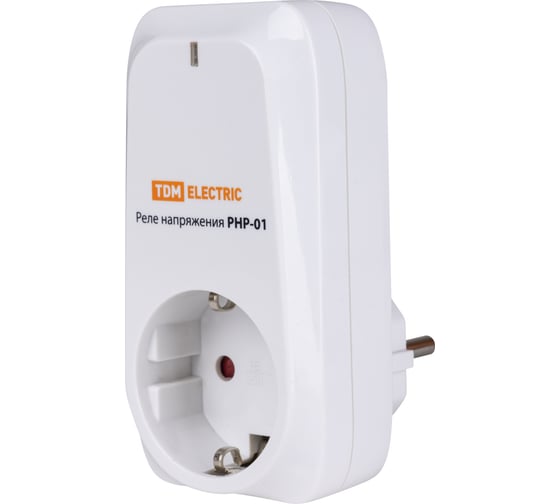 Реле напряжения в розетку TDM ELECTRIC РНР-01, 16А SQ1513-0001