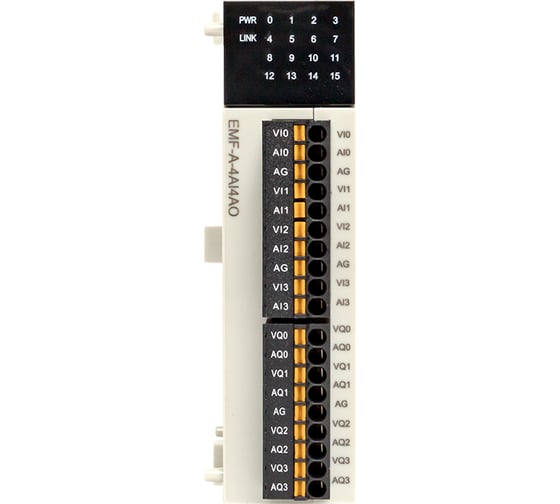 Модуль EKF аналогового в/в EMF 4/4 PRO-Logic PROxima EMF-A-4AI4AO
