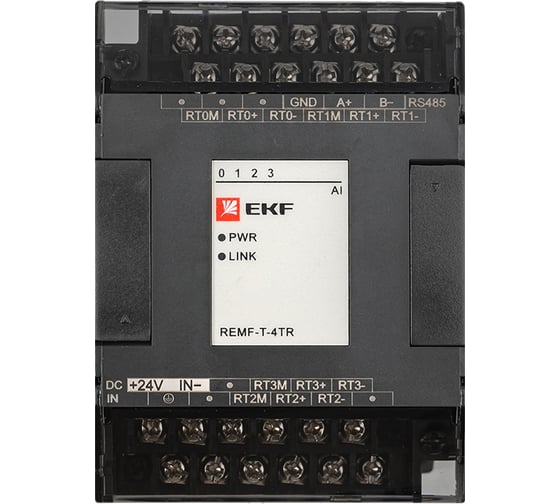 Модуль ввода EKF термосопротивлений REMF 4 PRO-Logic REMF-T-4TR