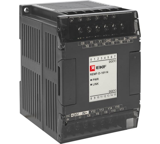 Модуль дискретного вывода EKF REMF 16 N PRO-Logic REMF-D-16Y-N 1