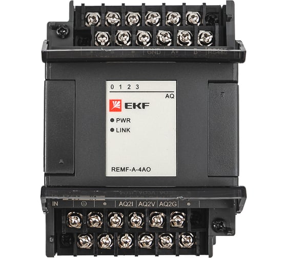 Модуль аналогового вывода EKF REMF 4 PRO-Logic REMF-A-4AO