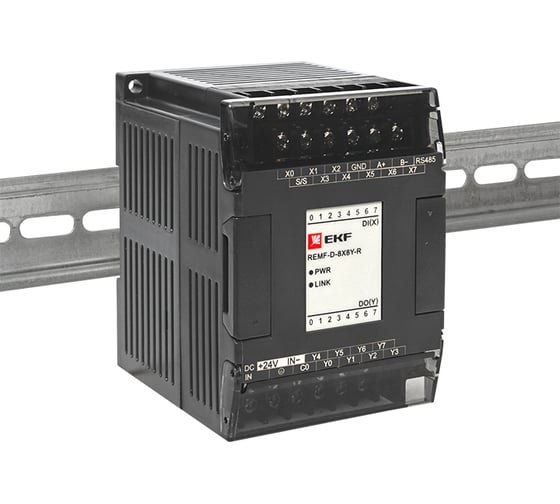 Модуль EKF дискретного в/в REMF 8/8 PRO-Logic REMF-D-8X8Y-R