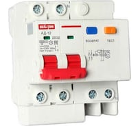 Автоматический выключатель дифференциального тока ВТМ (S) АД-12, 4.5кА, 2Р, 40А, 30мА, характеристика С ВТМ00041886