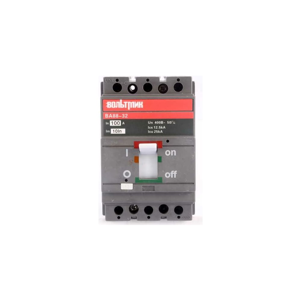 Автоматический выключатель ВТМ (S) ВА 88-32 3Р, 100А, 25кА ВТМ00027868 ...