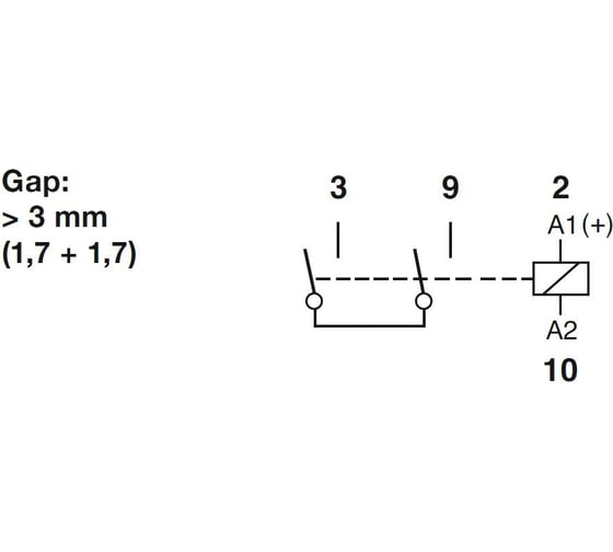 Промежуточное реле ComatReleco C3-X10DX/DC24V PN92050