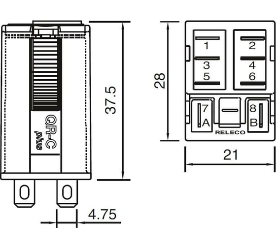 Промежуточное реле ComatReleco C7-X10DX/DC24V PN93302