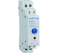 Реле времени CHINT NTE8-120B (задержка времени включения) 12-120с 1НО AC 230В (R) 258459