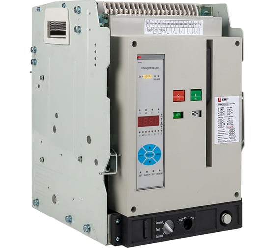Выкатной автоматический выключатель EKF PROxima ВА-450 1000/400А, 3P, 50кА mccb450-1000-400v