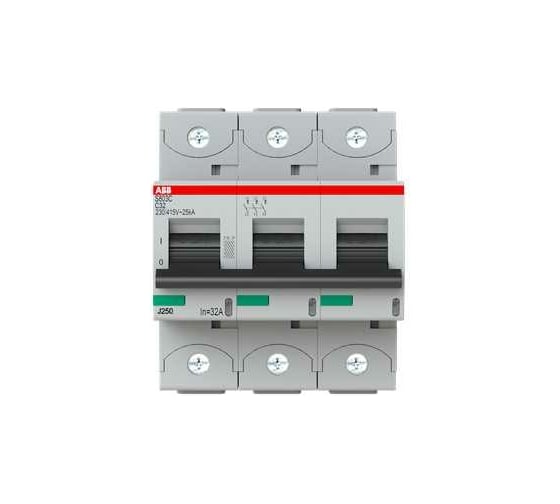 Автоматический выключатель ABB 3-пол. S803C C32 2CCS883001R0324 1