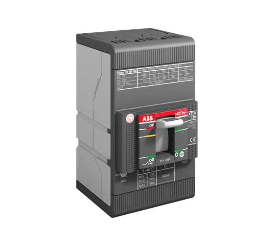 Автоматический выключатель ABB XT1N 160 TMD 125-1250 3p F F 1SDA067417R1