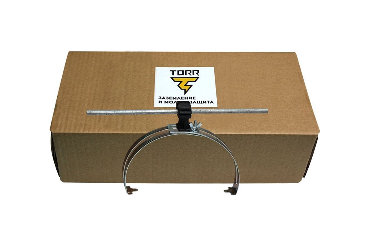 Комплект, набор из 10 держателей для молниезащиты TORR коньковый ...