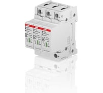 Устройства защиты от импульсных перенапряжений ABB УЗИП OVR T1-T2 3L 12.5-275s P QS 2CTB815710R1800