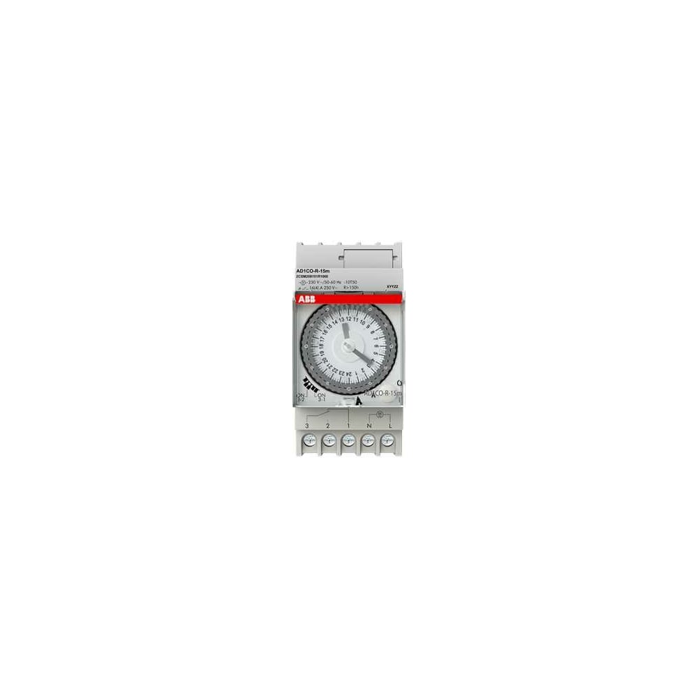 Суточное реле времени ABB AD1CO-R-15m (AT2e-R, AT2-R) 2CSM208151R1000 ...