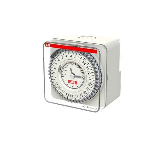 Суточное реле времени ABB AD1-R-15m-72 (AT72e, AT72e-R) 2CSM208131R1000