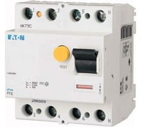 Выключатель дифференциального тока EATON УЗО 4п 25А 30мА тип AC 6кА PF6 286504