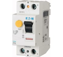 Выключатель дифференциального тока EATON УЗО 2п 40А 30мА тип AC 6кА PF6 286496
