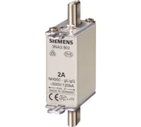 Низковольтная плавкая вставка Siemens GLGG Типоразмер 00, Iном.80A, Uном.500В 3NA3824