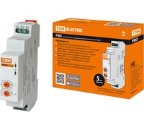 Реле времени TDM ELECTRIC РВО3-ВЫК-0,1с/10дн-8А-24/230В-DIN (задержка выключения, 0,1с-10дней, 24/230В AC/DC) SQ1503-0029