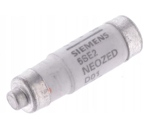 Плавкая вставка Siemens NEOZED 400В GL, типоразмер D01, 4A 5SE2304